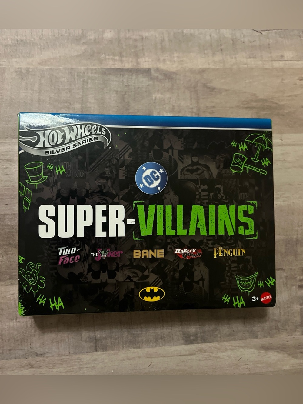 2026 Hot Wheels DC Silver Series DC Batman Super Villains Set BRAND NEW